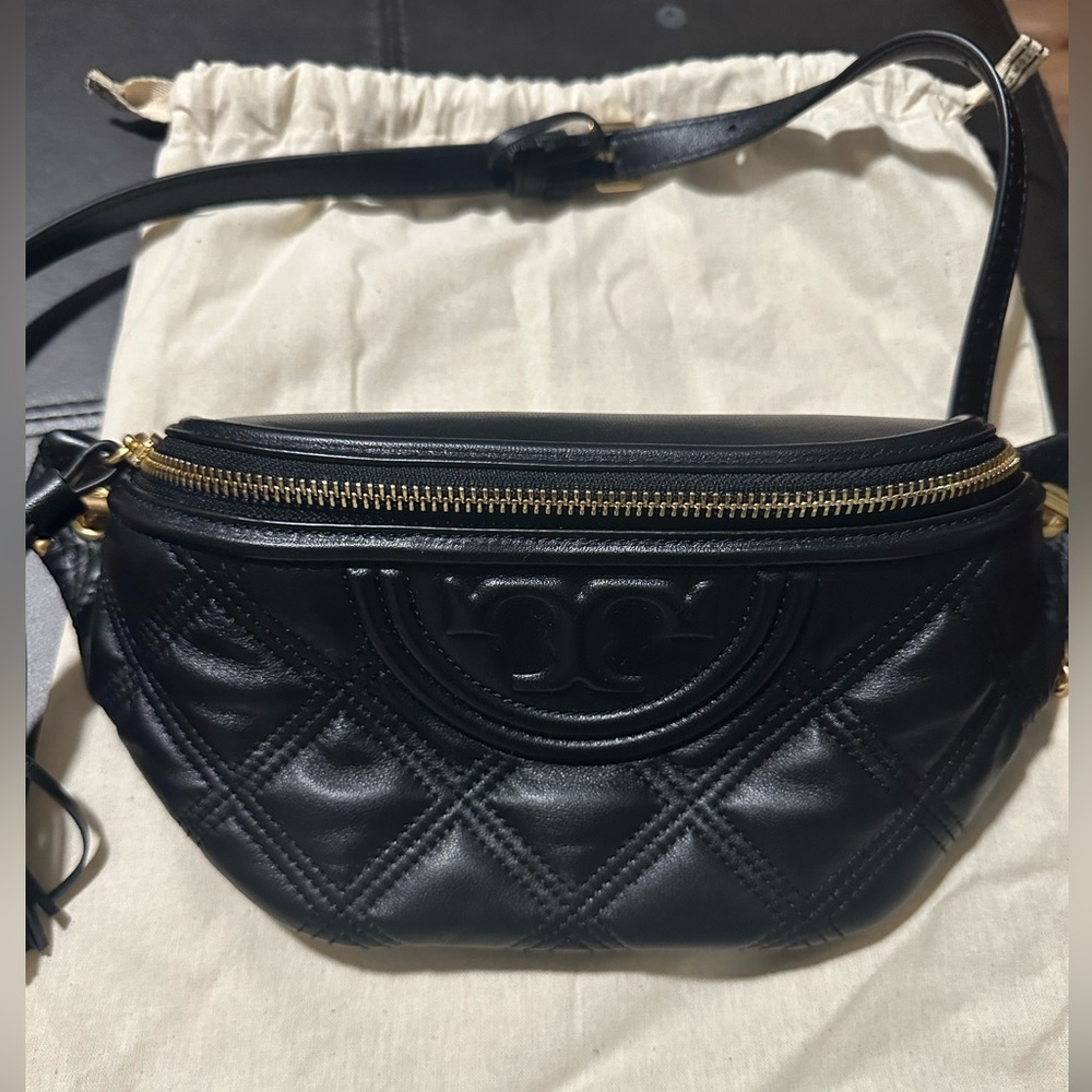 Brand new Tory Burch leather belt bag.
